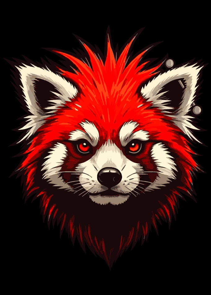 Red Panda Portrait
