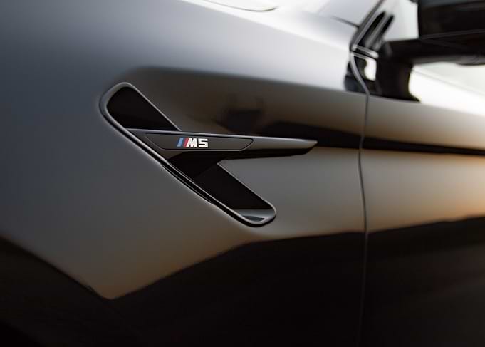 BMW M5 Side View