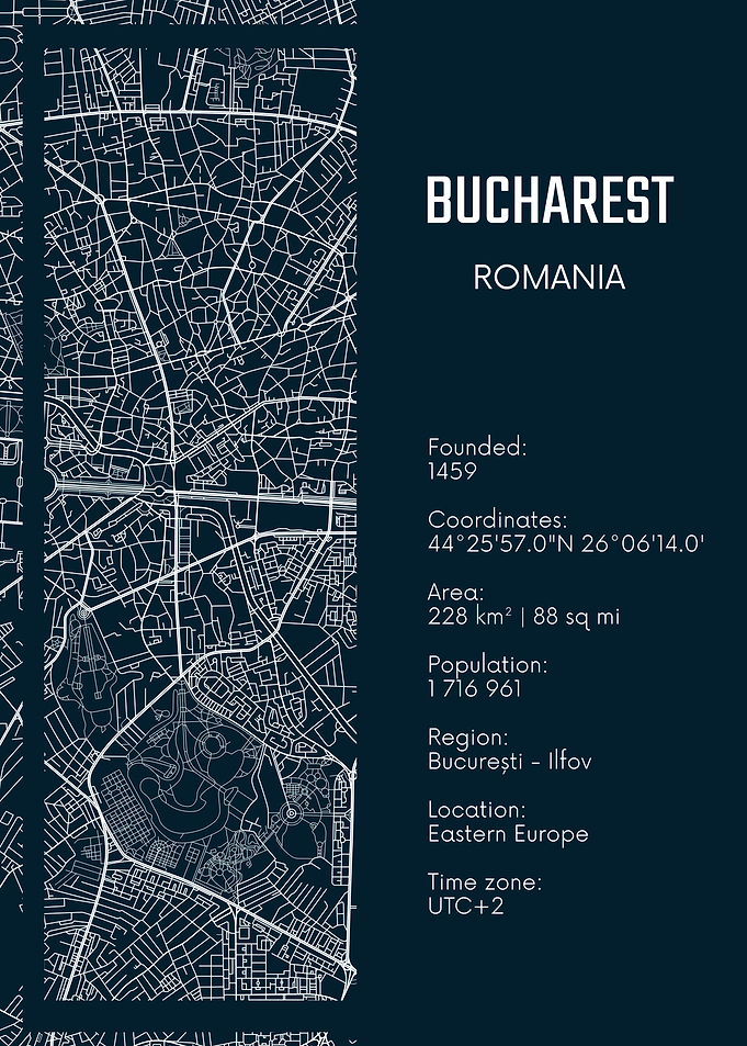 Bucharest City Map