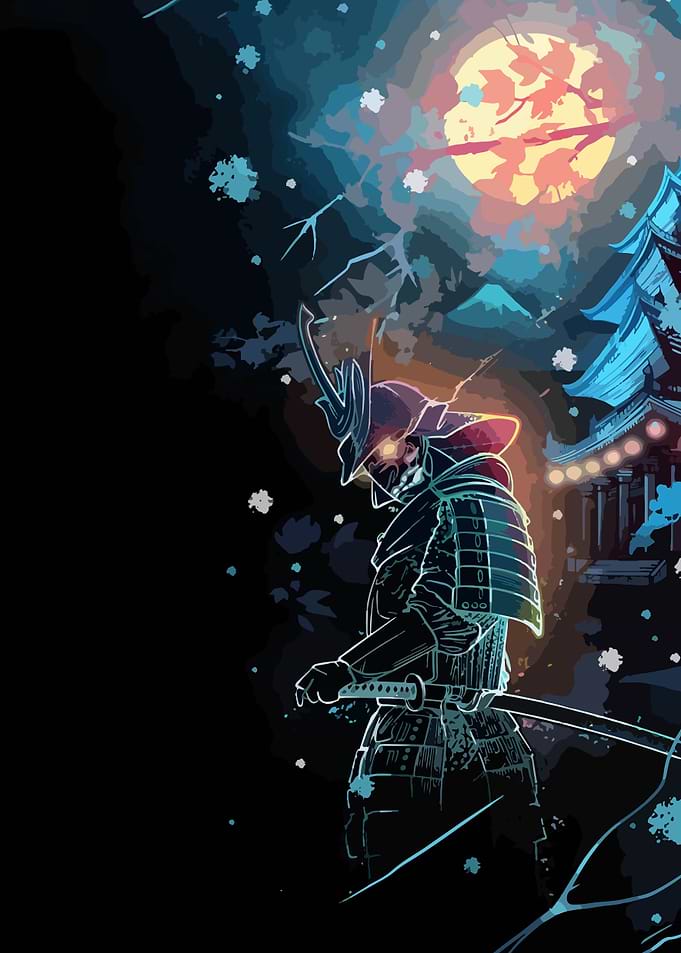 Samurai Warrior Art