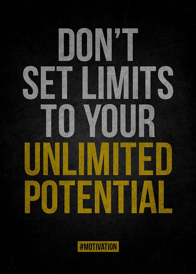 Unlimited Potential Poster