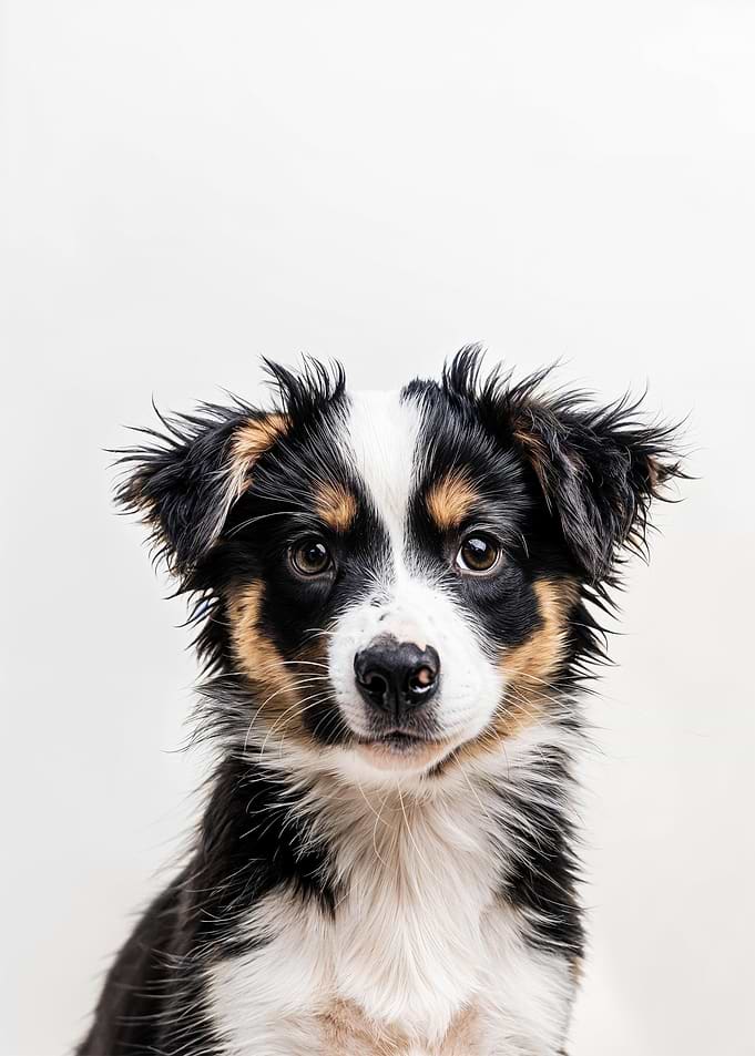 Cute Puppy Portrait