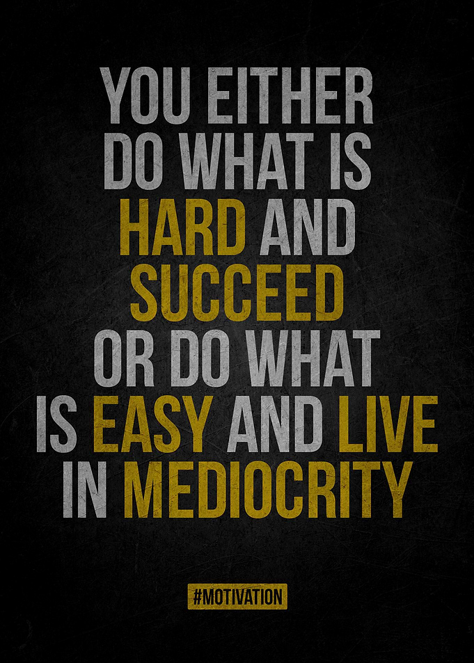 Motivation Quote Poster