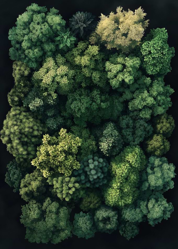 Aerial Forest View
