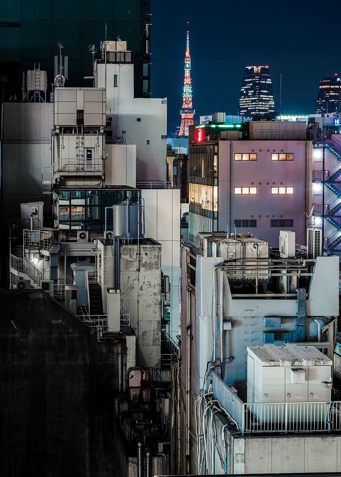 Concrete and steel of NEO TOKYO