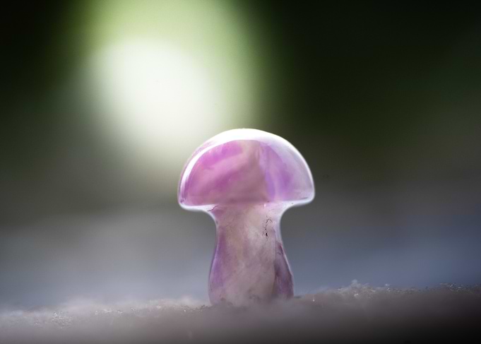 Amethyst Mushroom Crystal