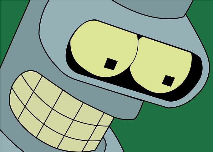 Bender Robot Head