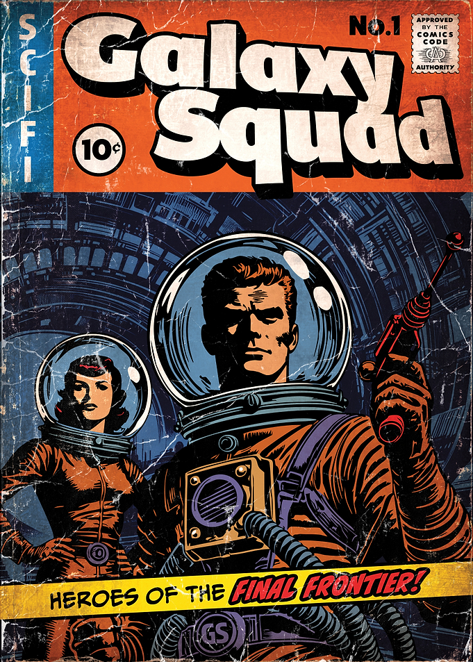 Galaxy Squad Comic Cover
