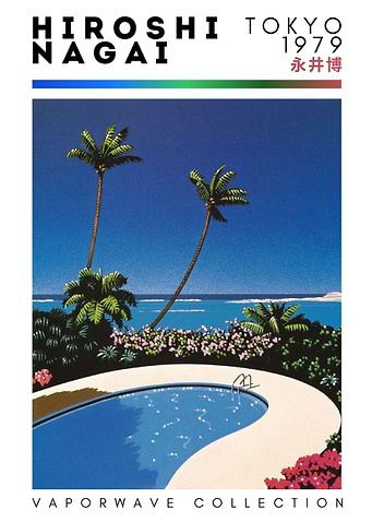 Hiroshi Nagai Vaporwave Art