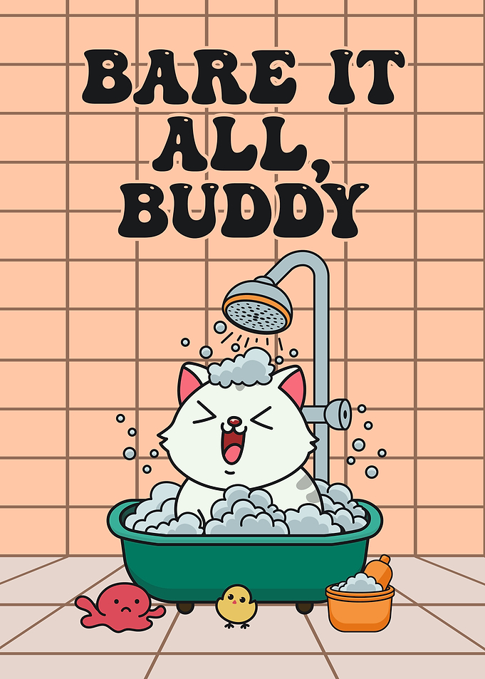 Cat Bath Time