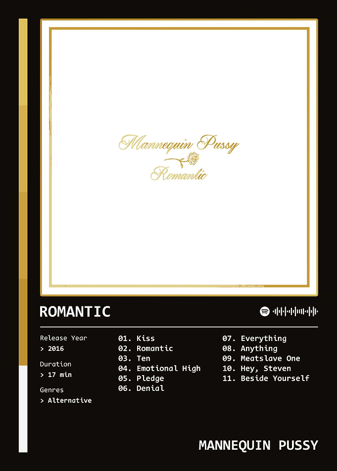 Romantic (2016) Album by Mannequin Pussy