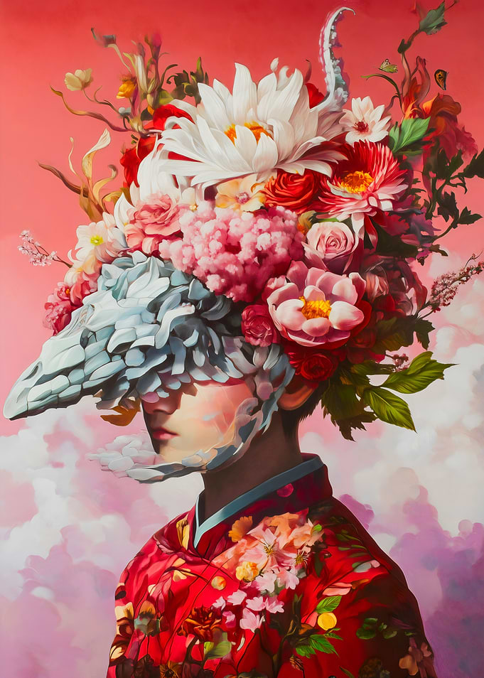 Flower Head Portrait