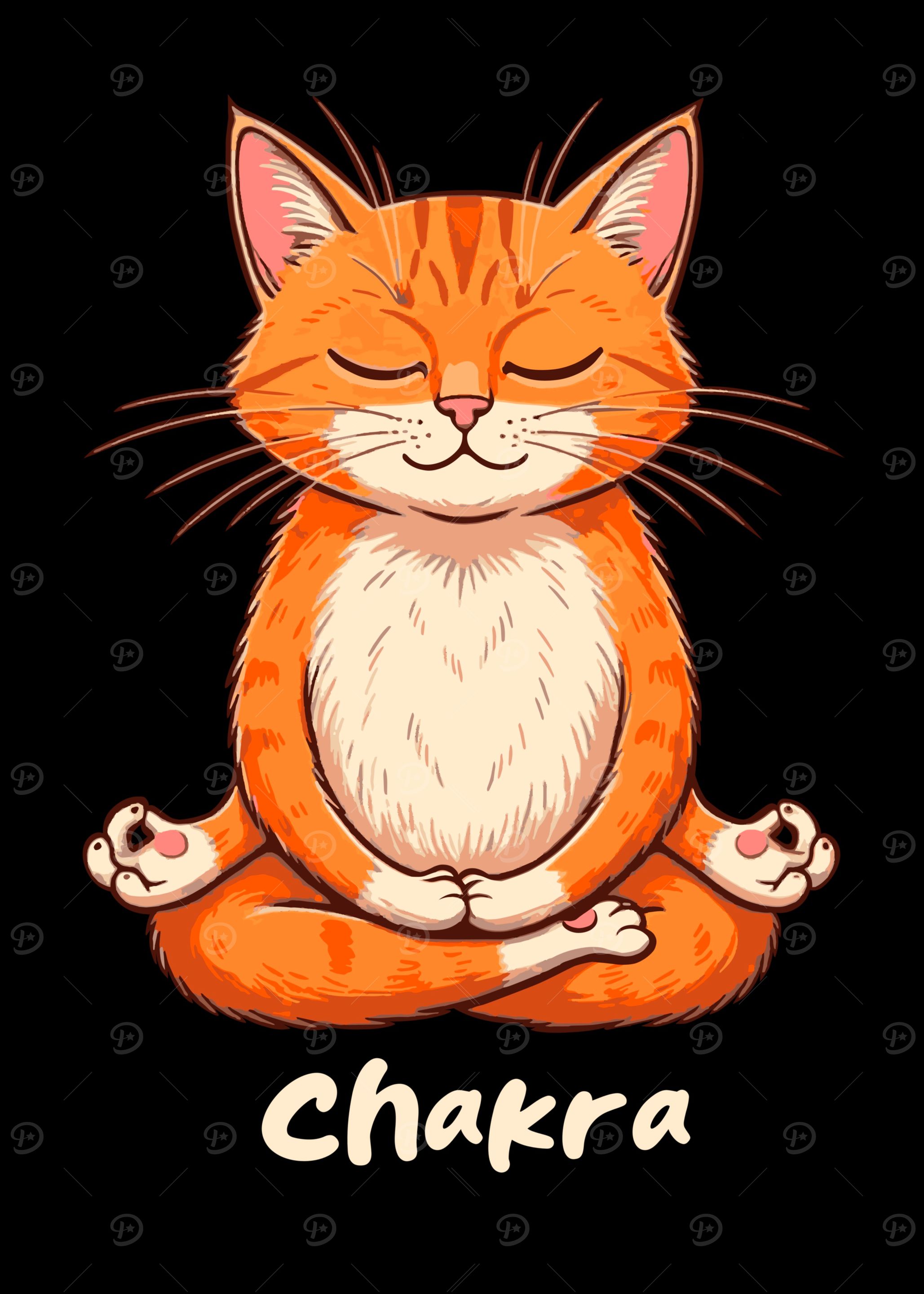 Cat in Meditation