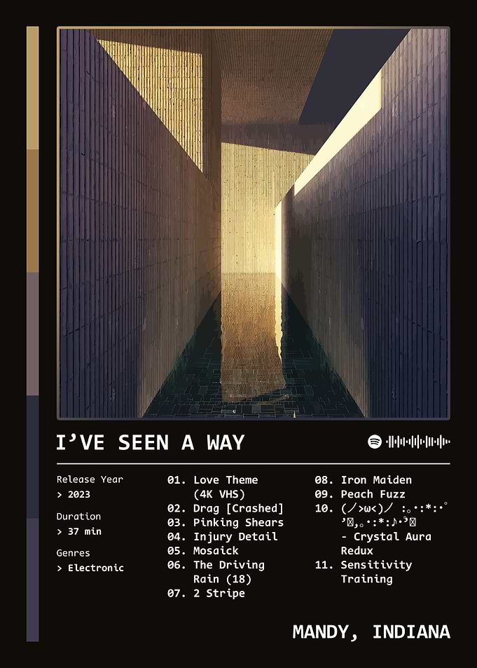 i've seen a way (2023) Album by Mandy, Indiana