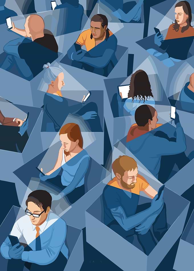 People in Boxes, Smartphones
