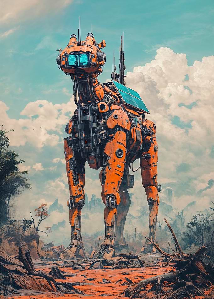 Giant Mech Camel