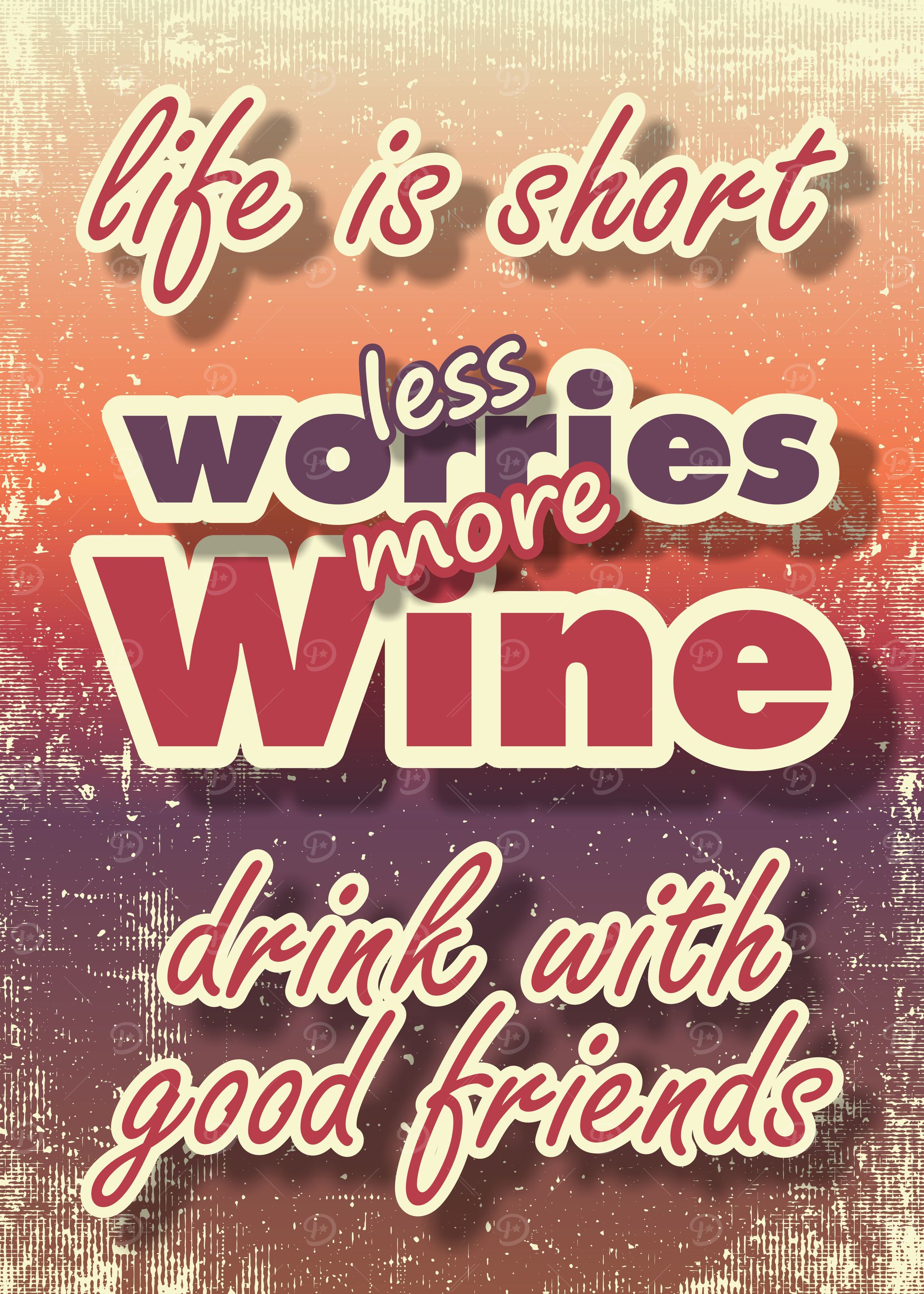 Wine & Friends Quote