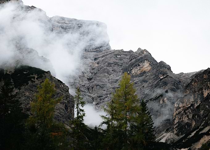 Misty Mountain Landscape