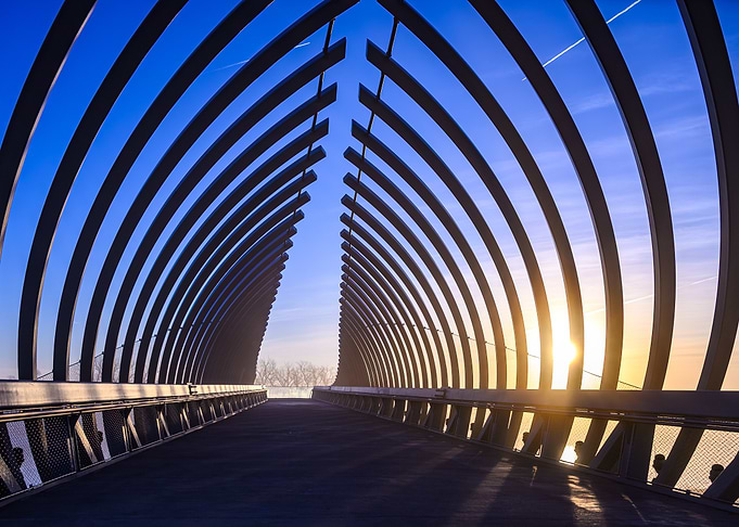 Modern Bridge Archway