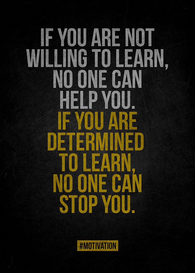 Motivation Quote Poster
