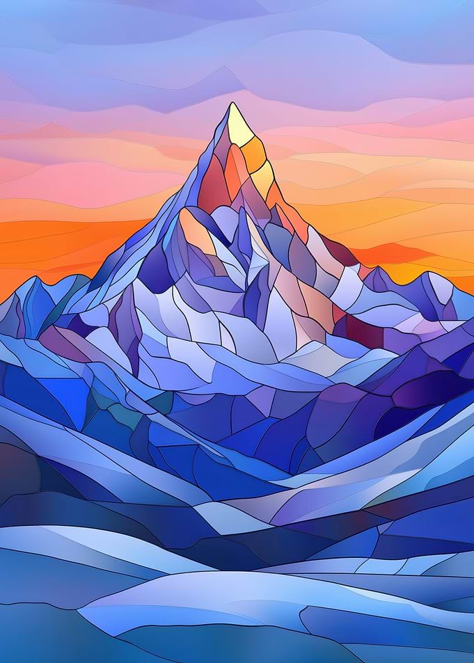 Stained Glass Mountain