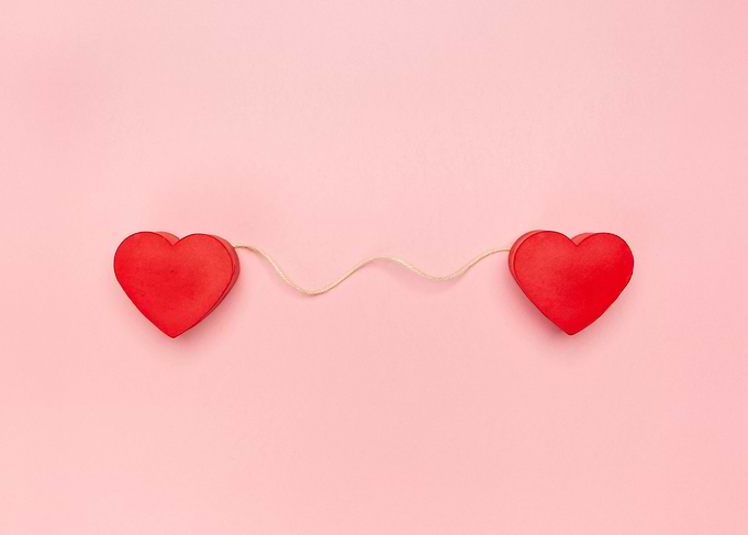 Two Hearts Connected