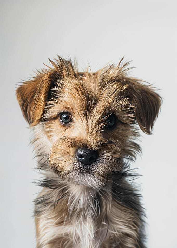 Cute Puppy Portrait