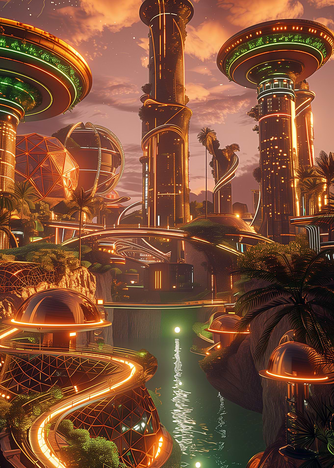 Futuristic Cityscape