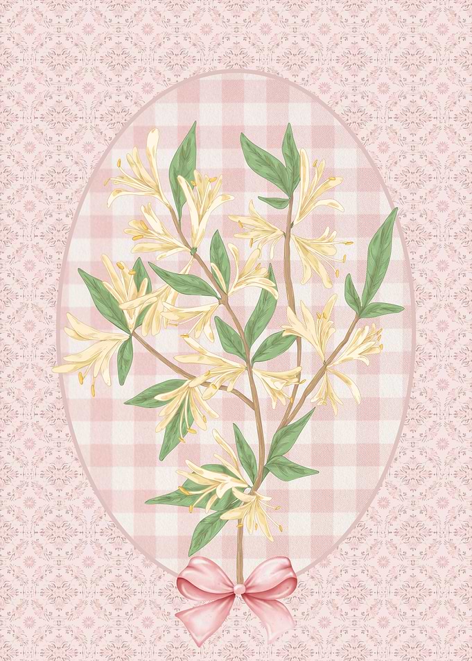 June Birth Flower Honeysuckle