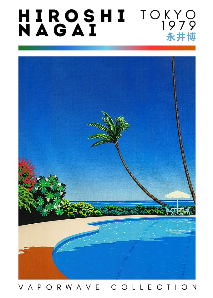 Hiroshi Nagai Vaporwave Art