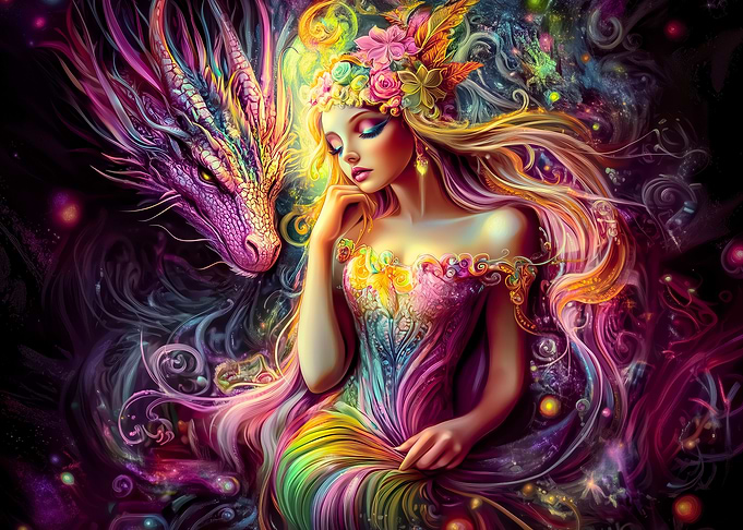 Dragon and Fairy