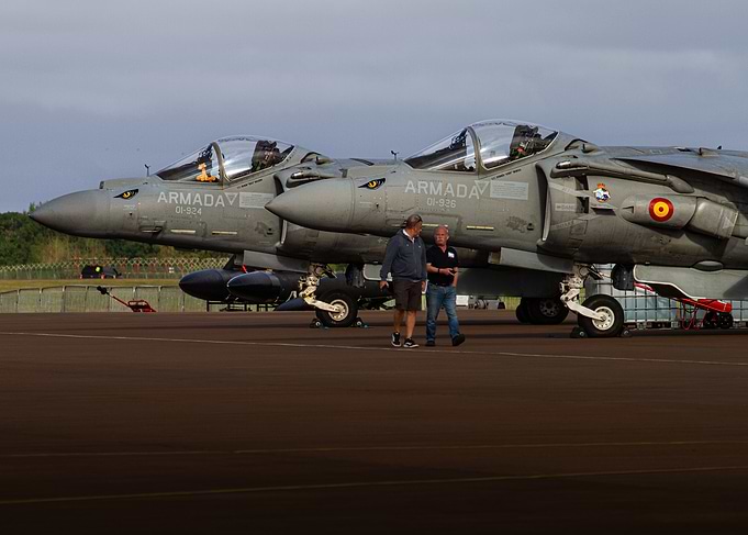 Spanish Navy Harrier Jets