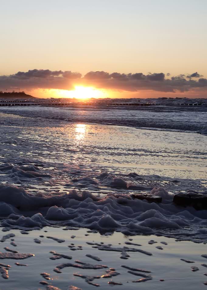 Sunset Beach Foam
