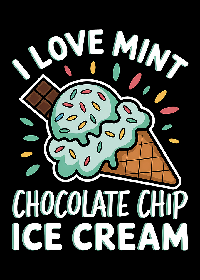 Mint Chocolate Chip Ice Cream