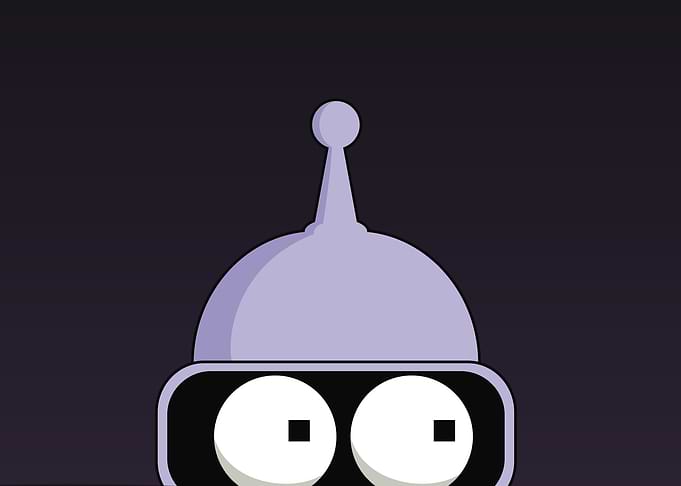 Futurama Bender Robot Head