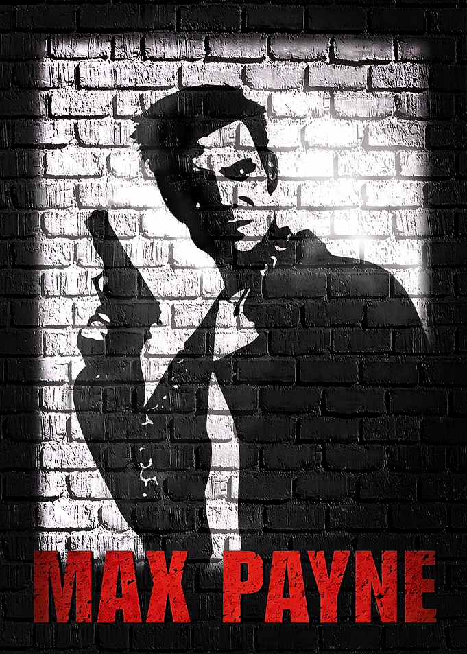 Max Payne Video Game Poster