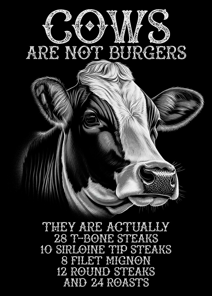 Cows Are Not Burgers