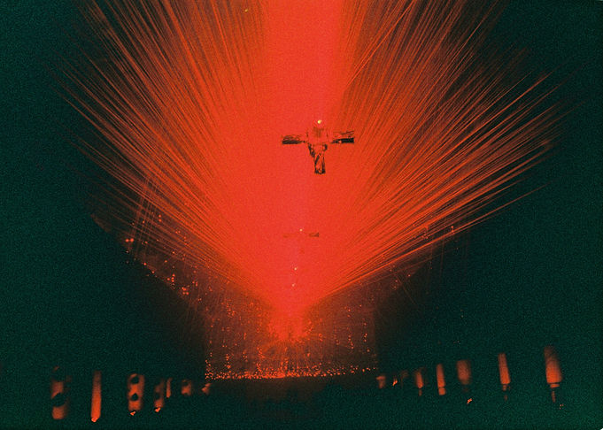 Red Laser Cross