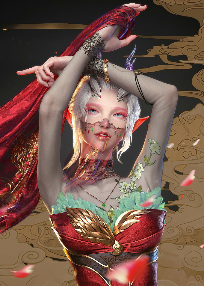 Fantasy Elven Warrior