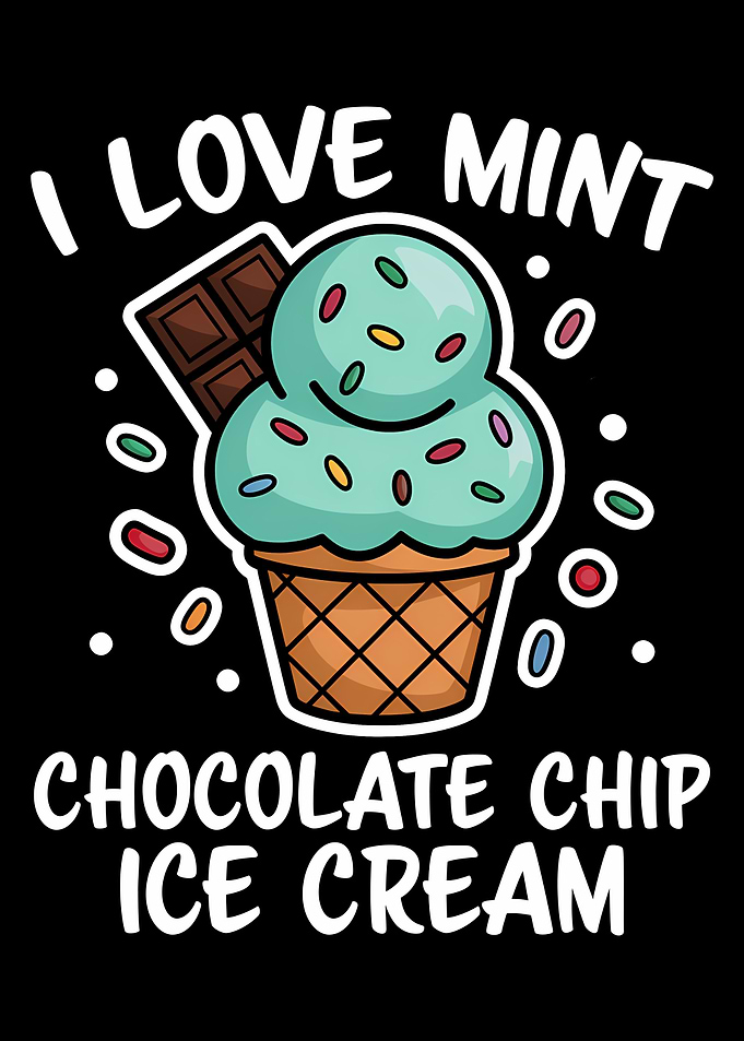 Mint Chocolate Chip Ice Cream