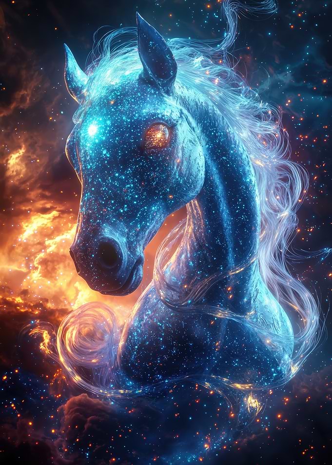 Stellar Phantom: The Cosmic Horse