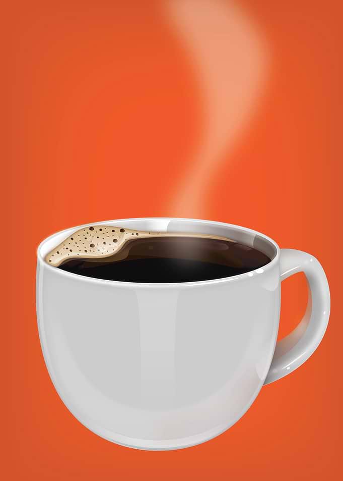 Steaming Cup of Coffee