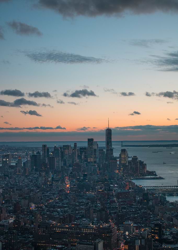 NYC Skyline Sunset