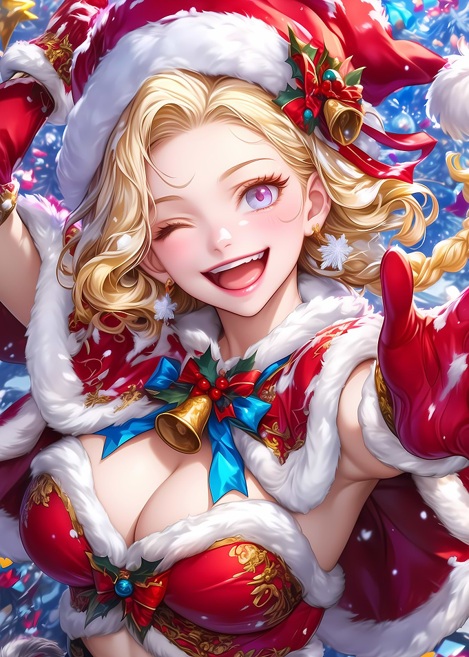 Christmas Anime Girl