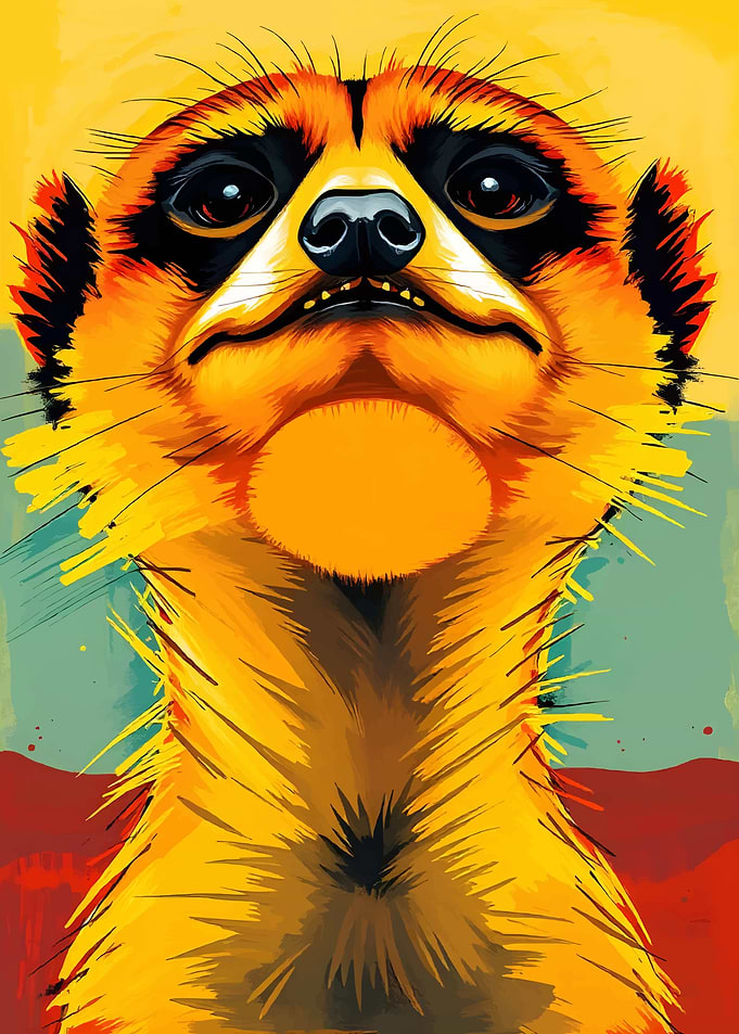 Meerkat Portrait