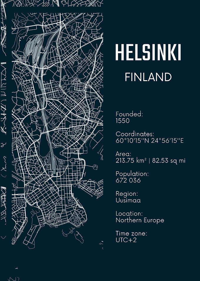 Helsinki City Map