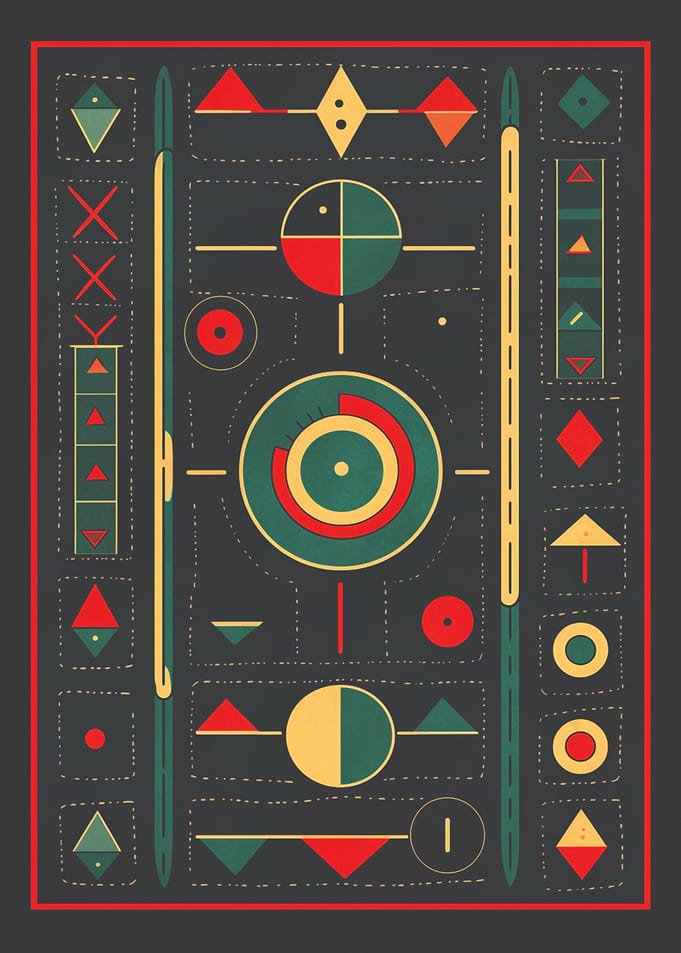 the abstract circle eye