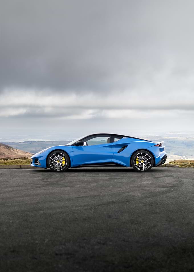 Lotus Emira First Edition V6 Seneca Blue Car