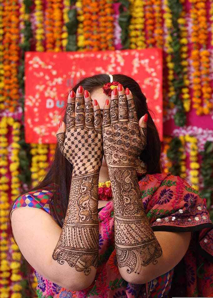 Henna Tattoo on Hands