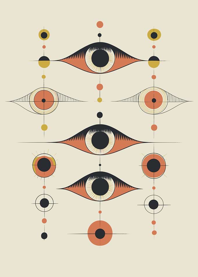 Mid-Century Eye Art